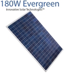 180 Watt Evergreen Solar Panel